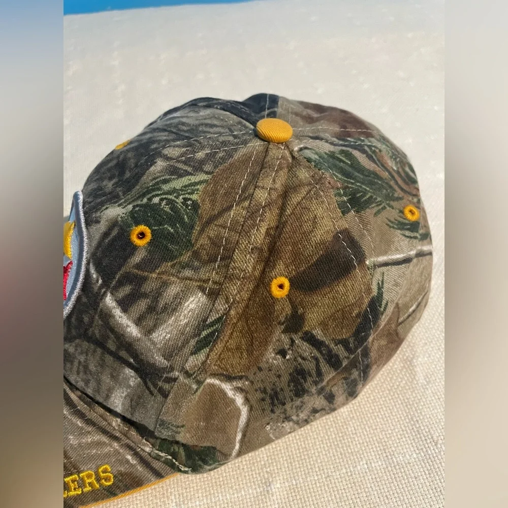 Steelers Camouflage NFL Hat in great condition